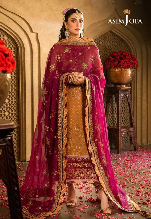 Asim Jofa | Velvet Festive 23 | AJVF-07 - Aqsa Fabrics