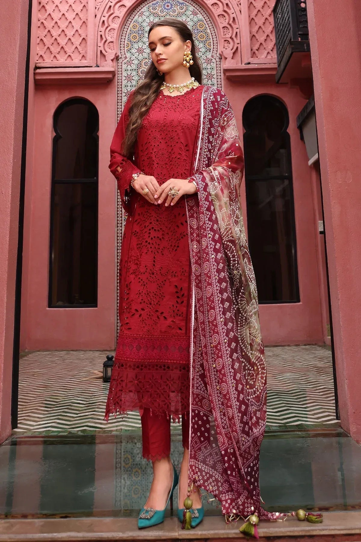 Nureh | Bazaar Lawn 25 | NE-109 - Aqsa Fabrics