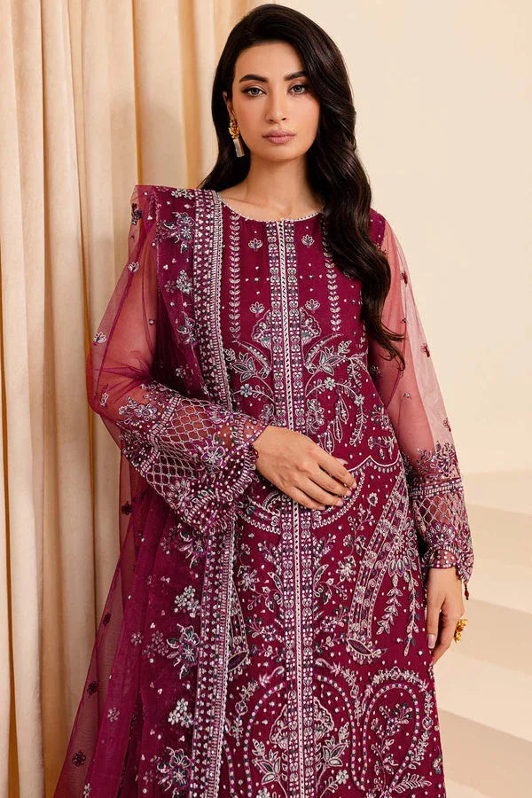 Farasha | Lumiere Formals | RUBY REGALIA - Aqsa Fabrics