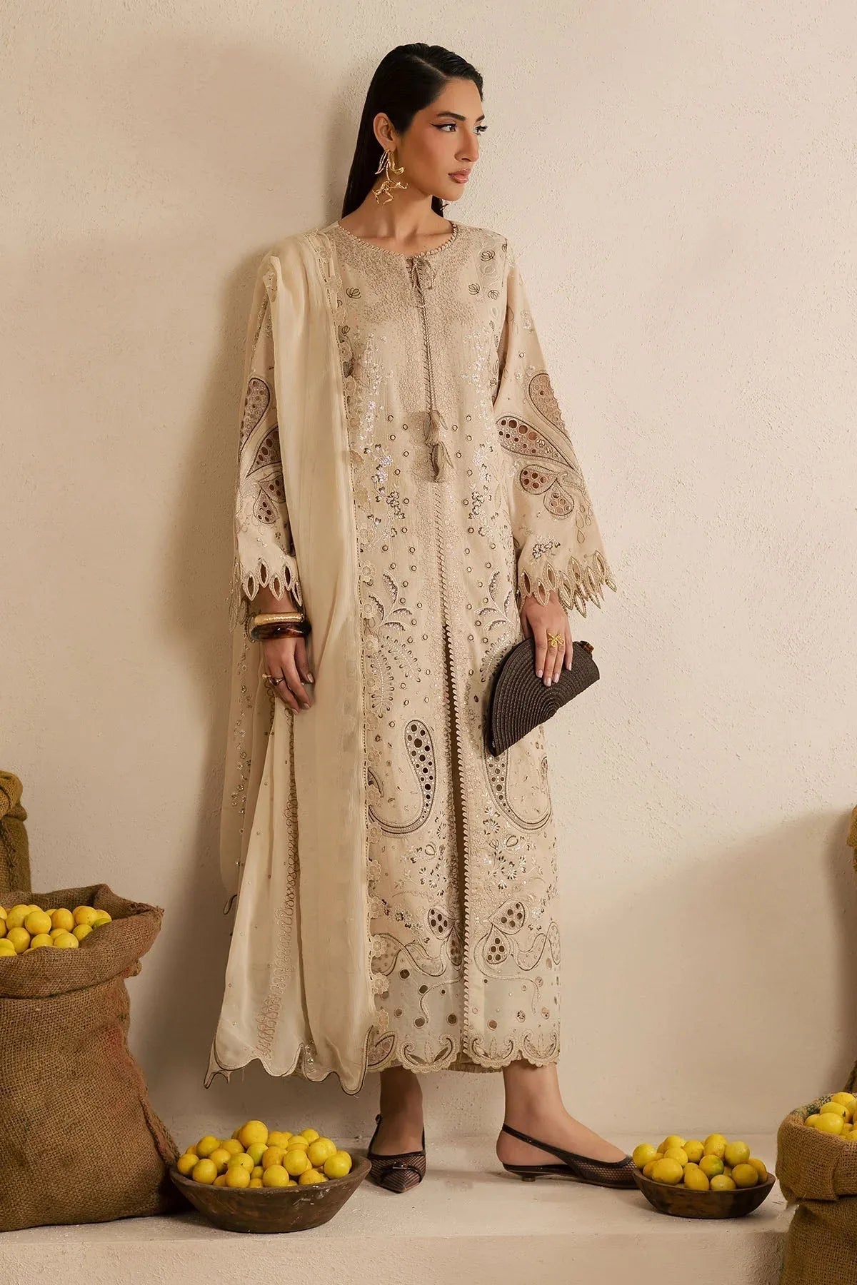 Nureh | Karandi Collection | NE-218 - Aqsa Fabrics