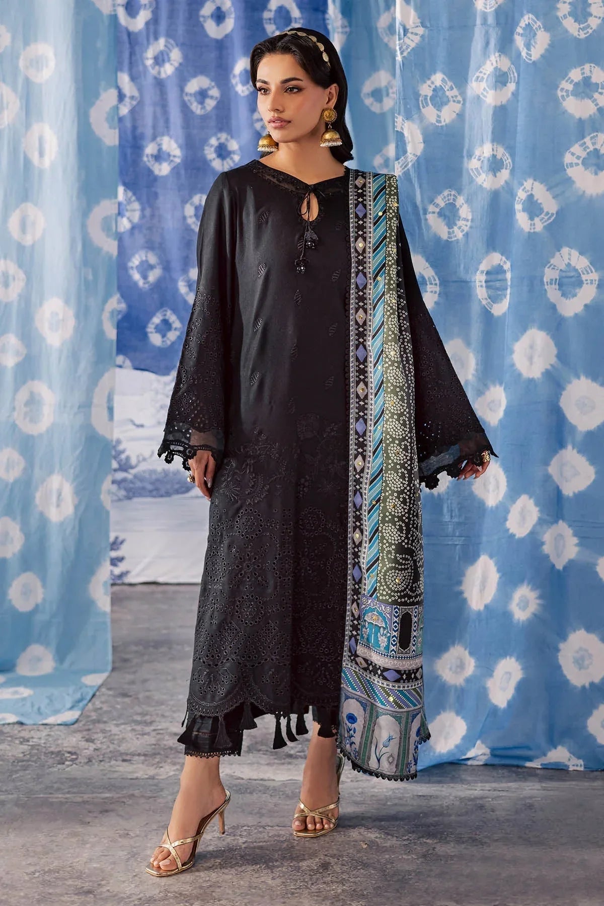 Nureh | Bazaar Luxe 25 | NE-209 - Aqsa Fabrics