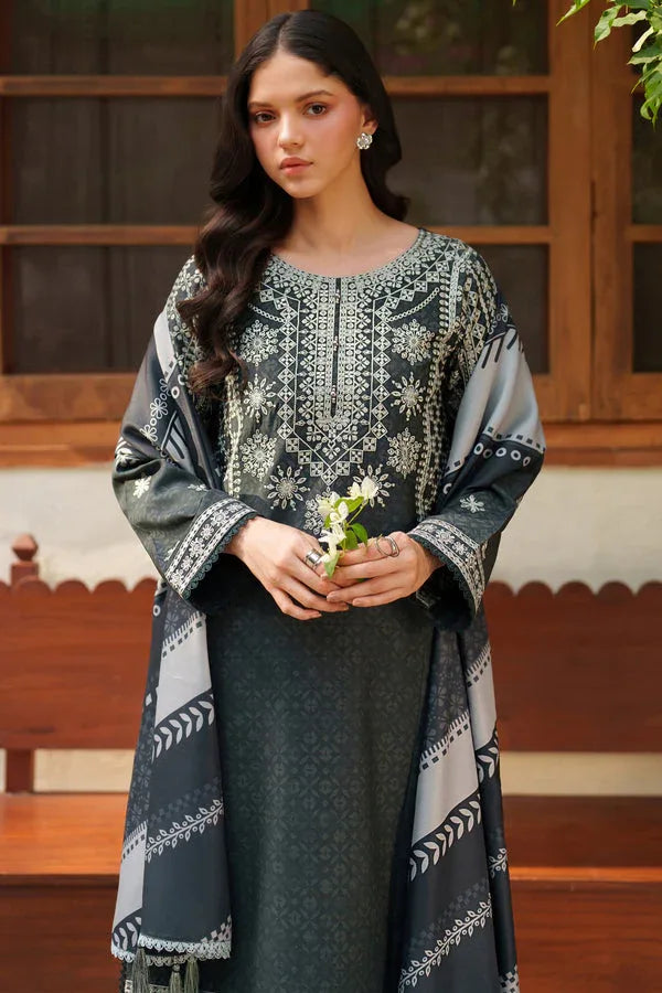 Farasha | Meline Premium Viscose 25 | Slate Gray - Aqsa Fabrics
