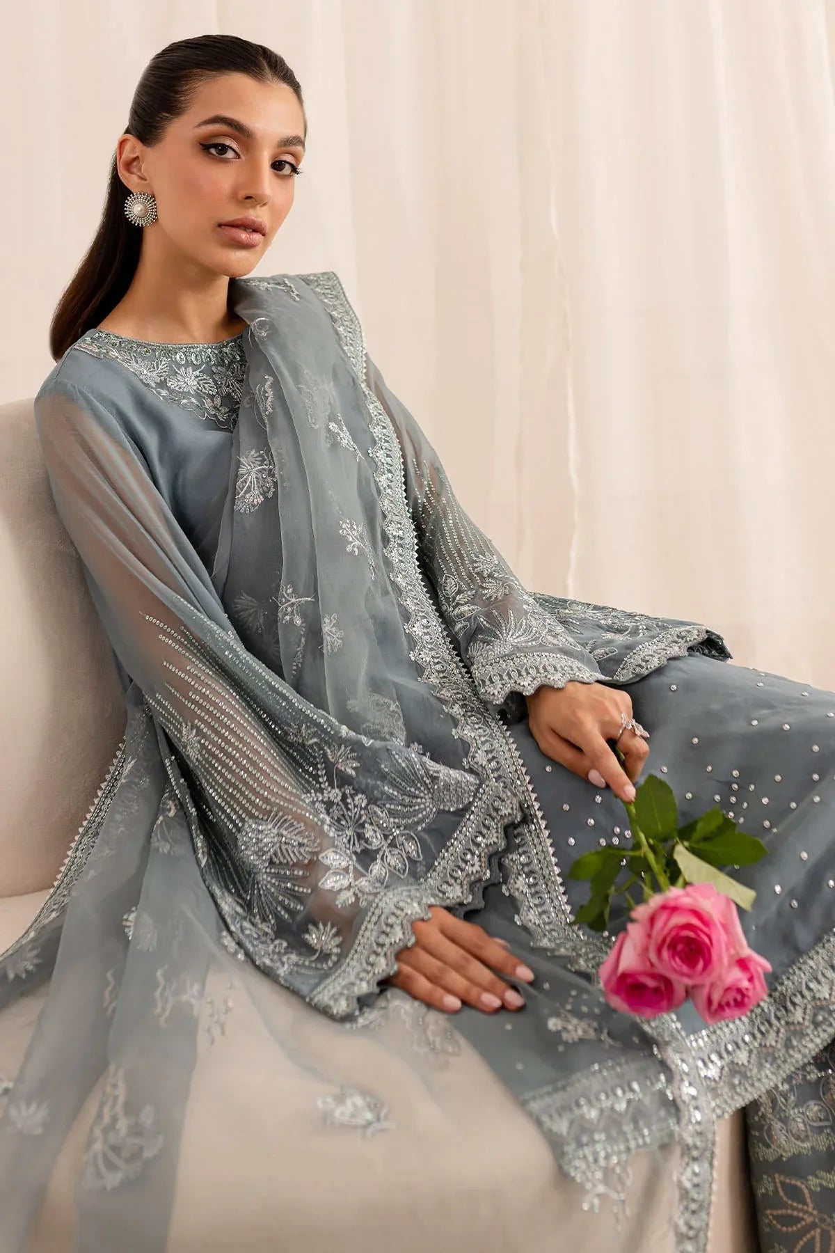 Nureh | Fancy Formals | NP-521 - Aqsa Fabrics