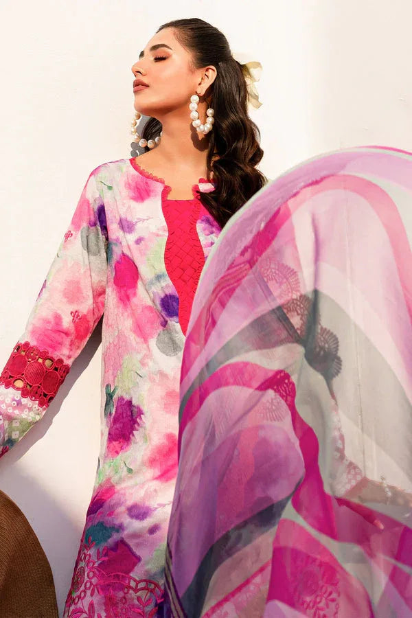 Nureh | Gardenia Lawn 24 | NSG-150 - Aqsa Fabrics