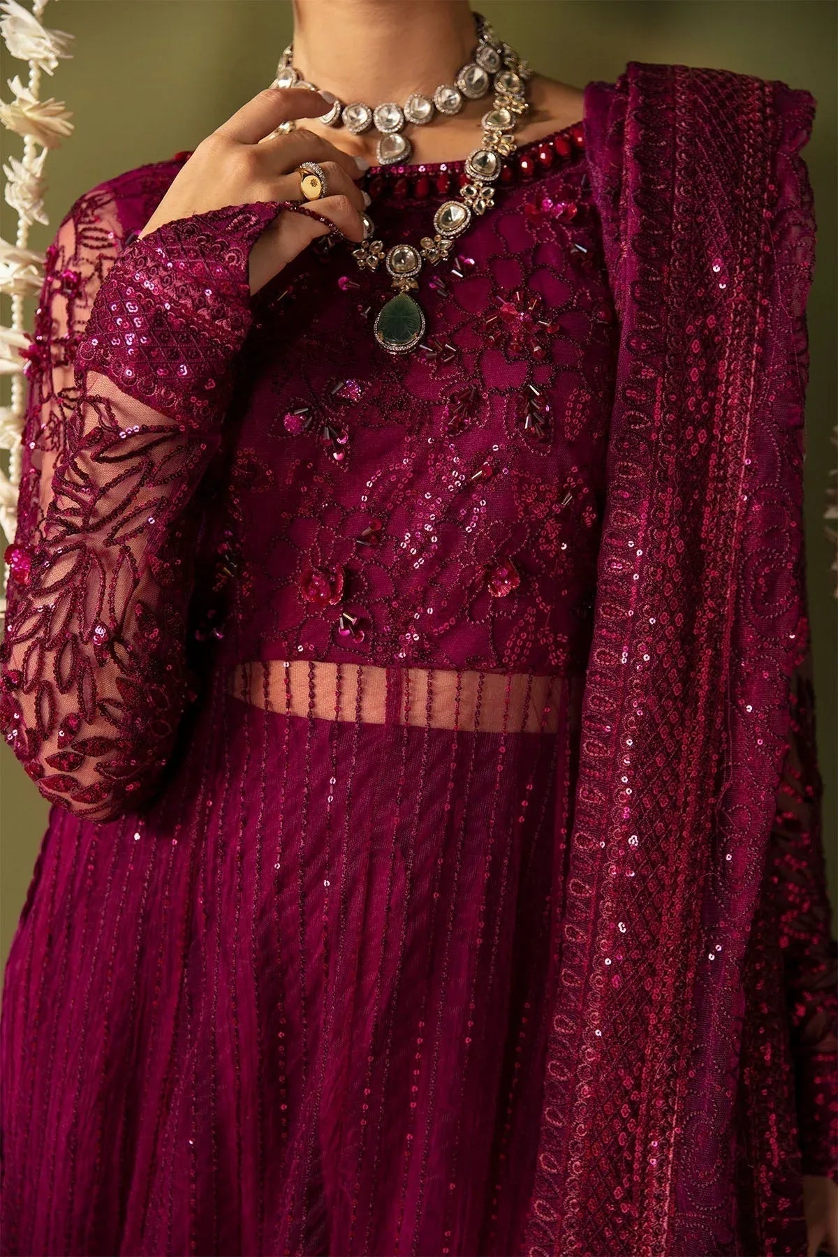 Nureh | Jhoomro Wedding Formals | NL-56 - ANARI - Aqsa Fabrics
