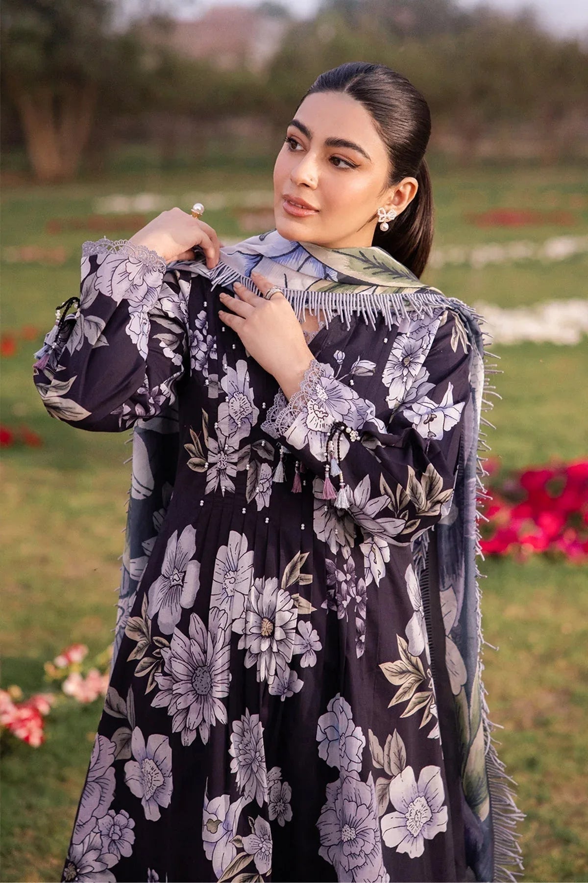 Alizeh | Sheen Lawn Prints 24 | CALLA - Aqsa Fabrics