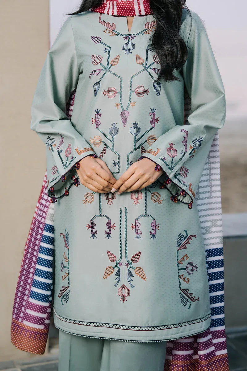 Jazmin | Summer Lawn 25 | USE-9137 - Aqsa Fabrics