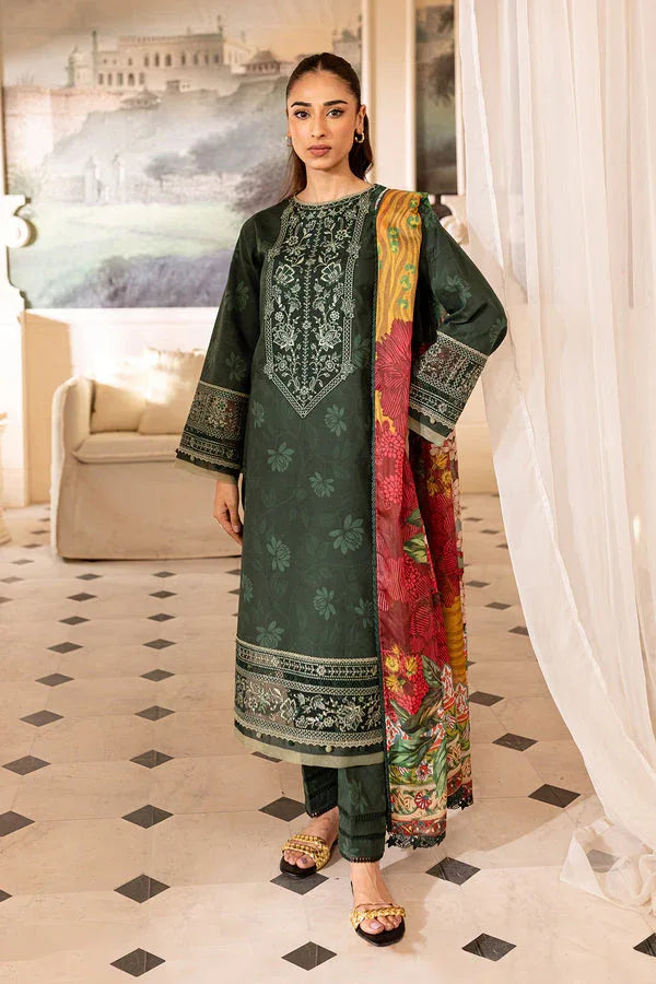 Farasha | Seraya Lawn 24 | JADE - Aqsa Fabrics