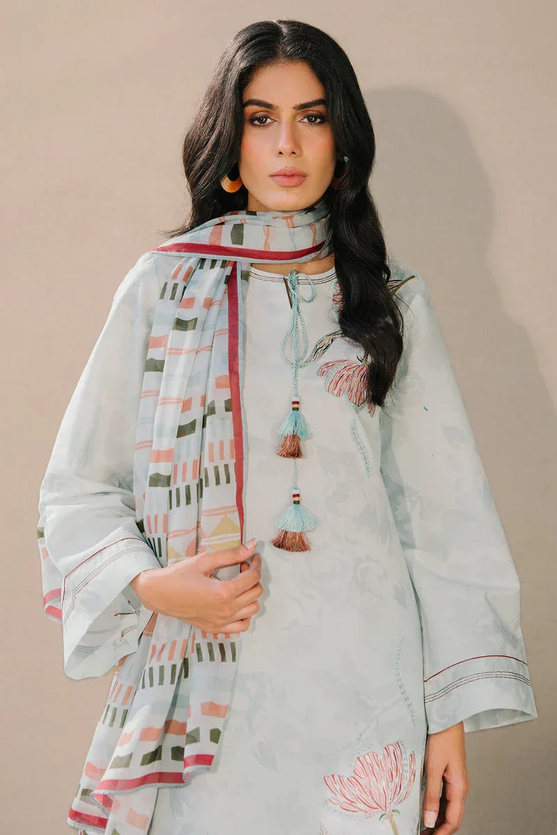 Jazmin | Summer Lawn 25 | USE-9143 - Aqsa Fabrics