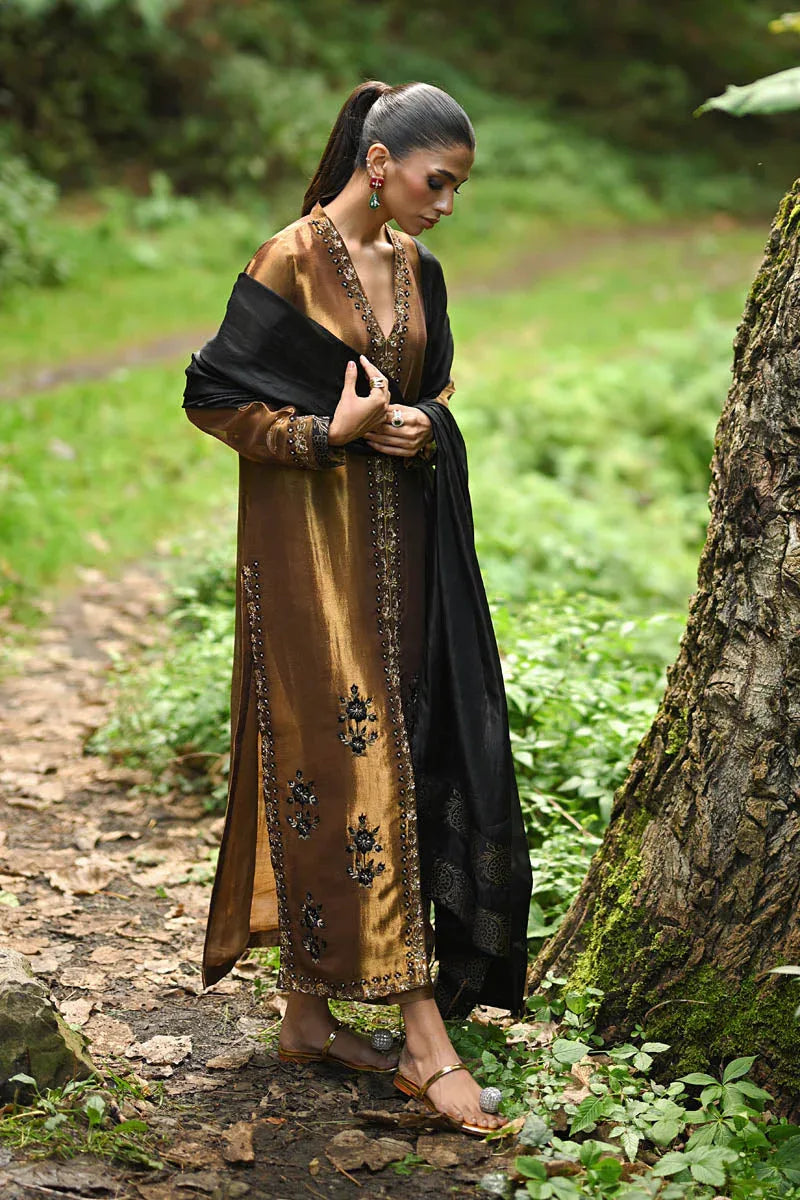 Hue Pret | Farasha Luxury Winter | Nawal - Aqsa Fabrics