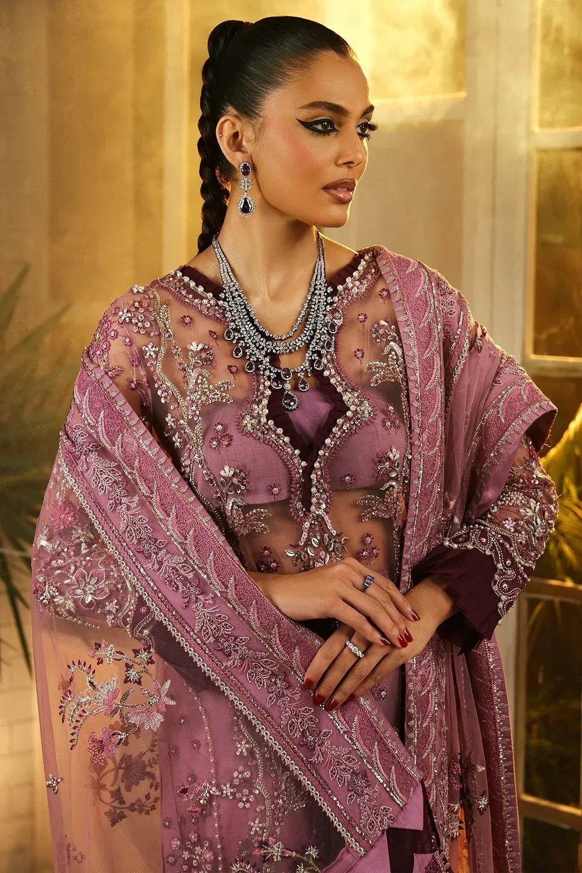 Mina Kashif | Kahani Luxury Formals 23 | Barin - Aqsa Fabrics