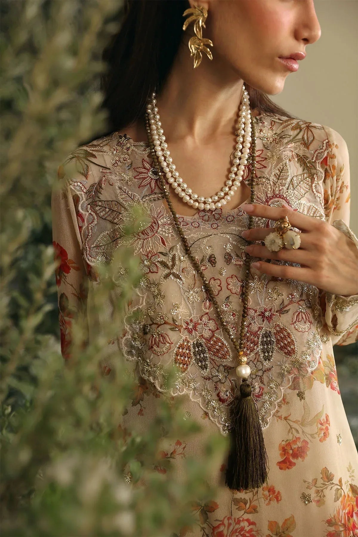 Nureh | Amaya Formals | AM-06 - Aqsa Fabrics
