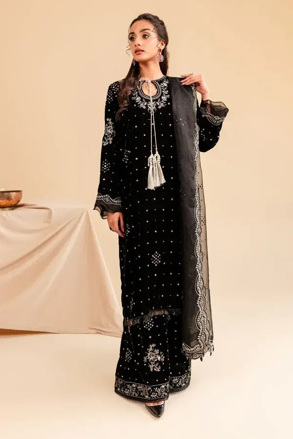 Nureh | Shades of Winter | Sheesh - Aqsa Fabrics