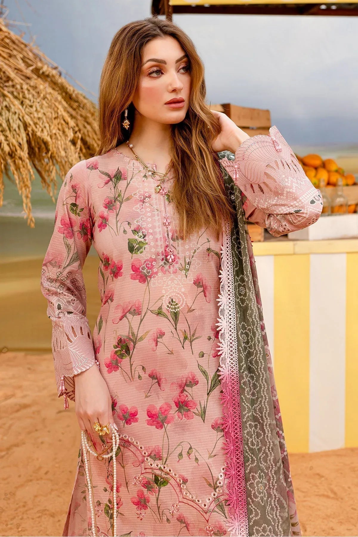 Nureh | Gardenia Lawn 25 | NSG-178 - Aqsa Fabrics