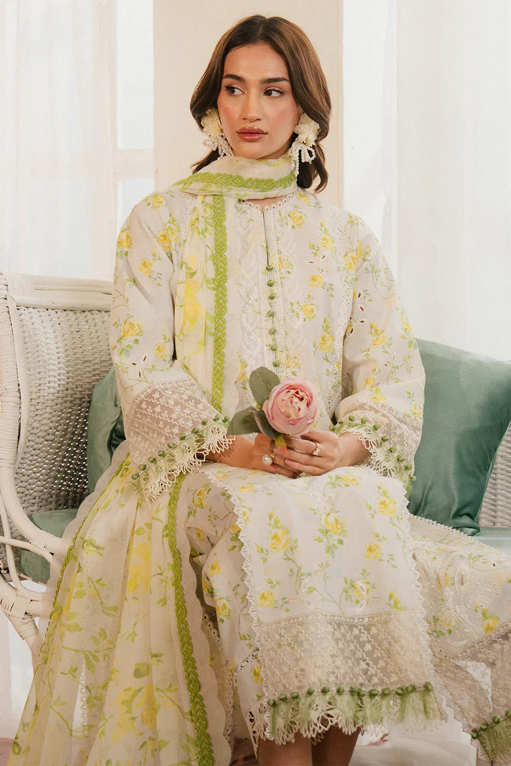 Ayzel | Armelia Printed Lawn 25 | Cyrilla - Aqsa Fabrics