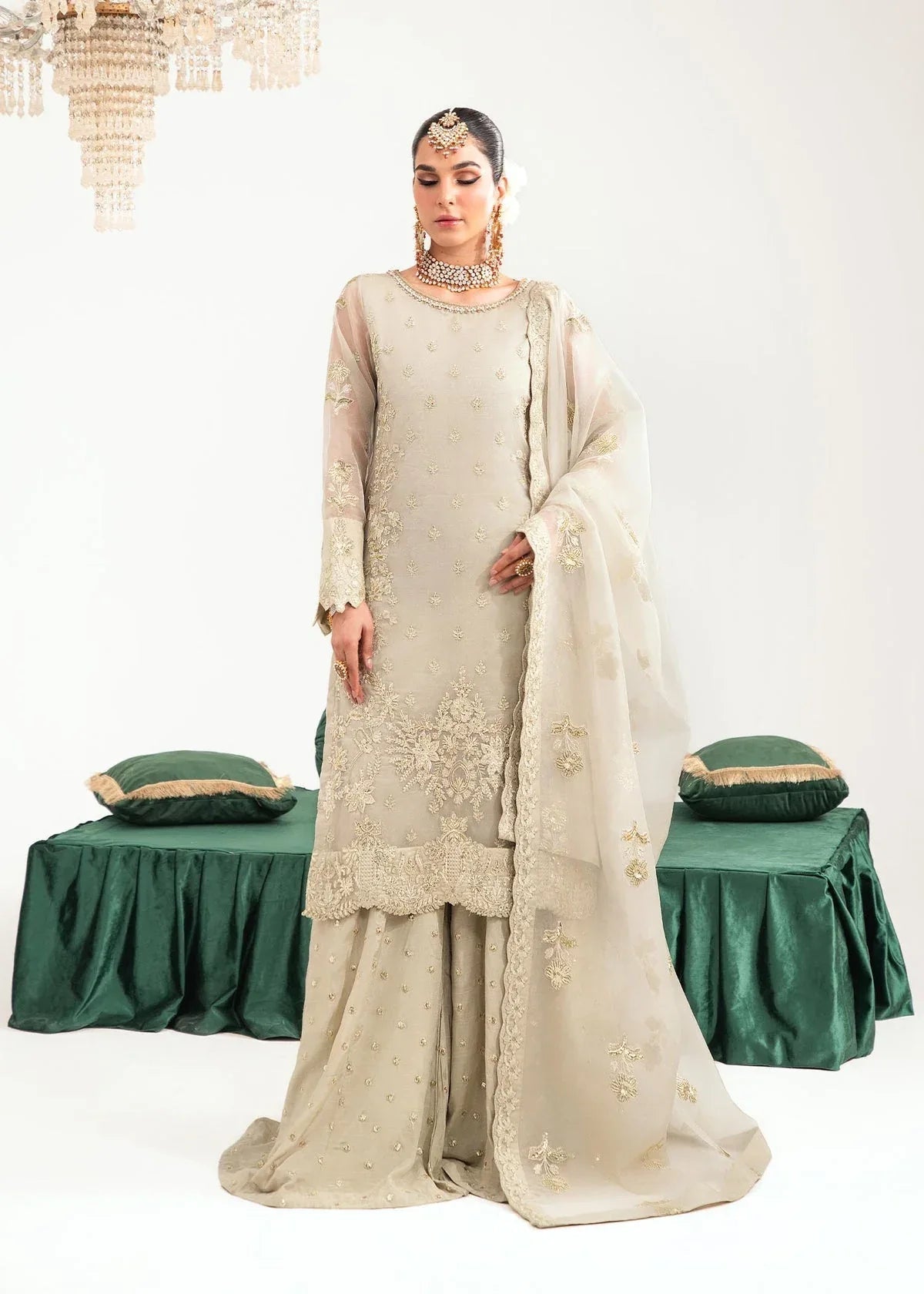 Dastoor | Sajni Luxury Eid Collection 24 | Nahal - Aqsa Fabrics