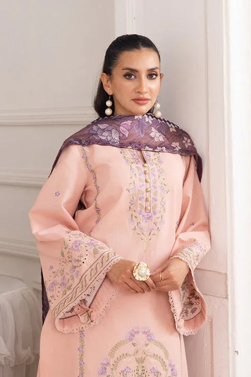 Maryum N Maria | Mira Luxury Lawn | AFSOUN - FS50096 - Aqsa Fabrics