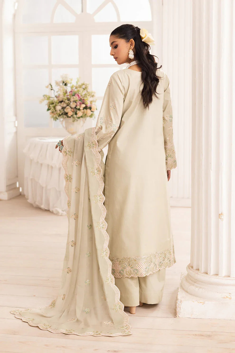 Maryum N Maria | Mira Luxury Lawn | ESMAT - FS50099 - Aqsa Fabrics