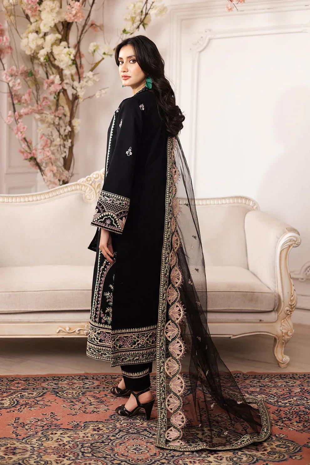 Maryum N Maria | Mira Luxury Lawn | SARA - FS50103 - Aqsa Fabrics