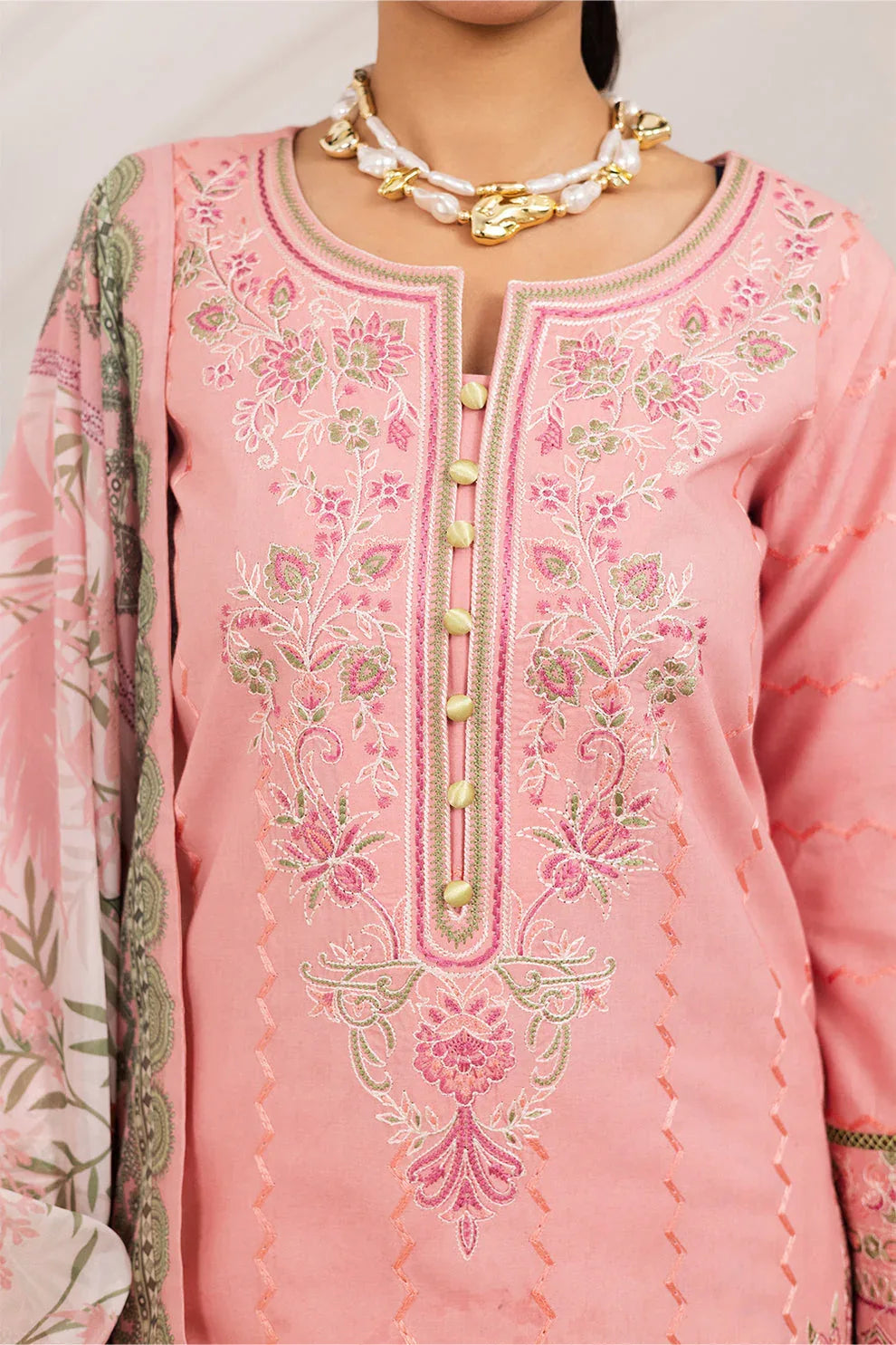 Maryum N Maria | Mira Luxury Lawn | MAHINE - FS50106 - Aqsa Fabrics