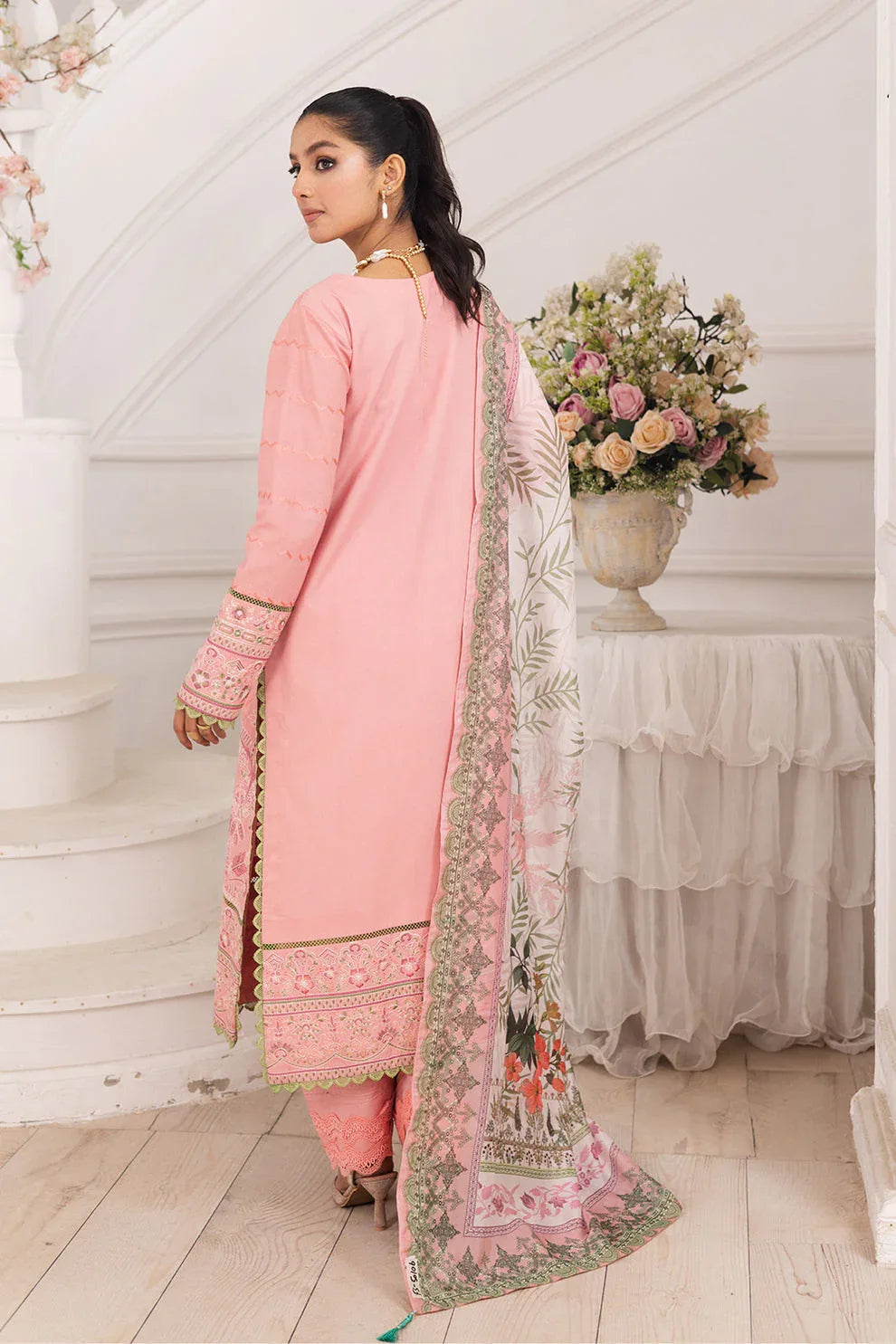 Maryum N Maria | Mira Luxury Lawn | MAHINE - FS50106 - Aqsa Fabrics