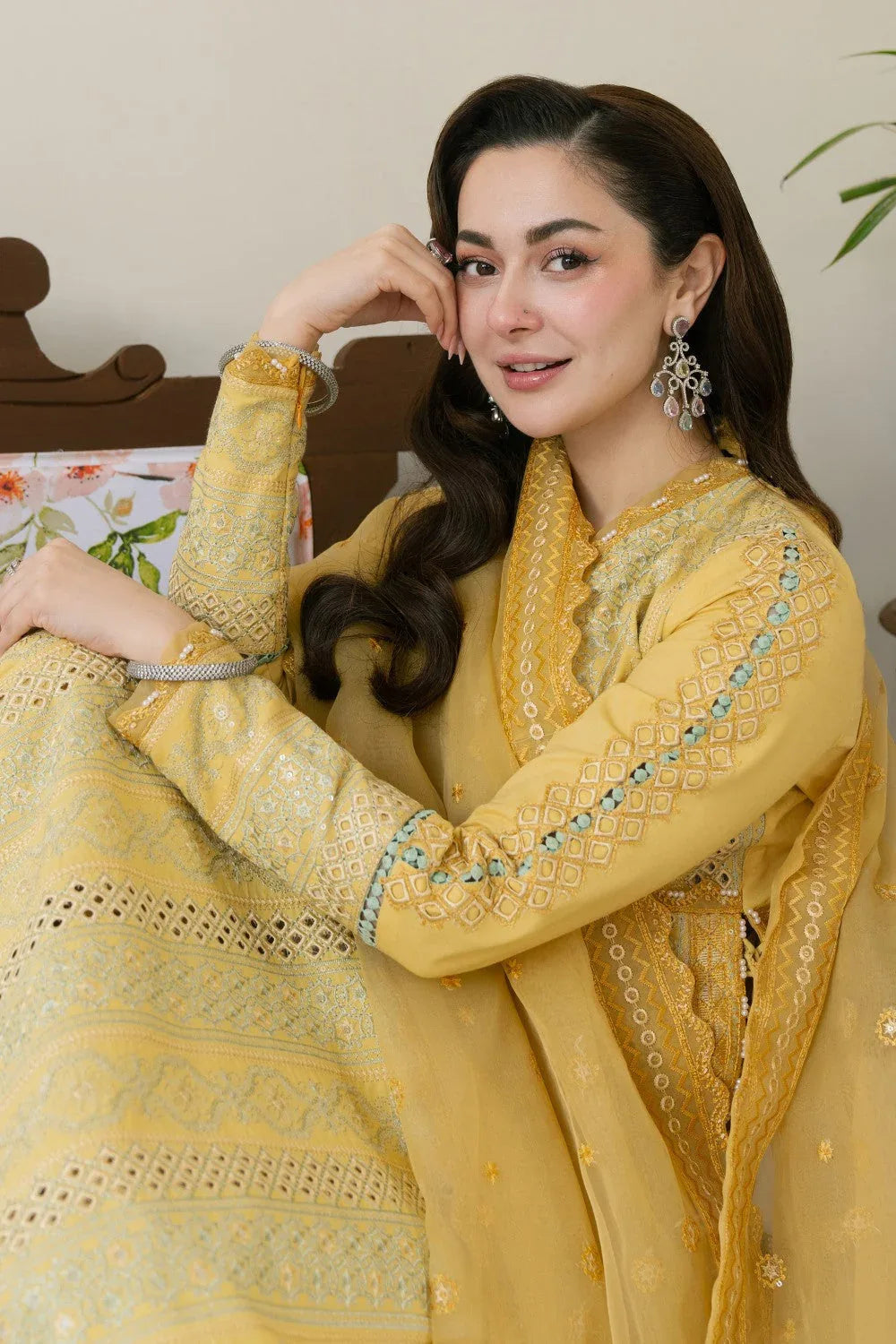 Maryum N Maria | Luxury Lawn 25 | AERIN - MS50111 - Aqsa Fabrics