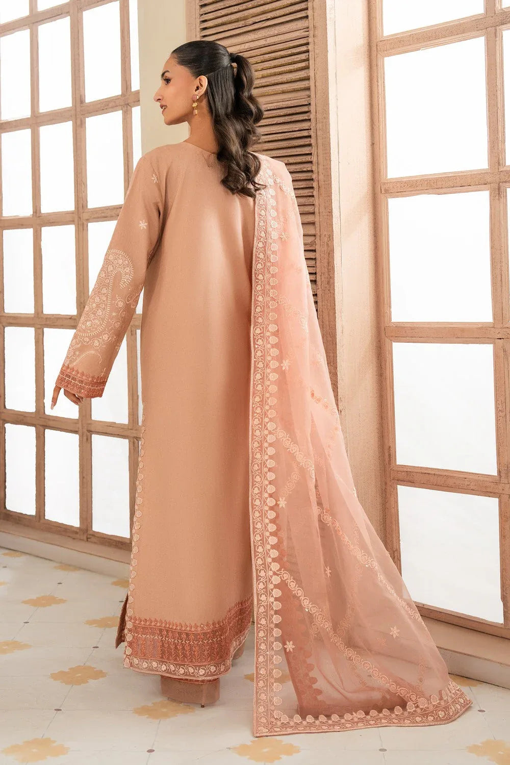 Maryum N Maria | Luxury Lawn 25 | AFRA - MS50114 - Aqsa Fabrics