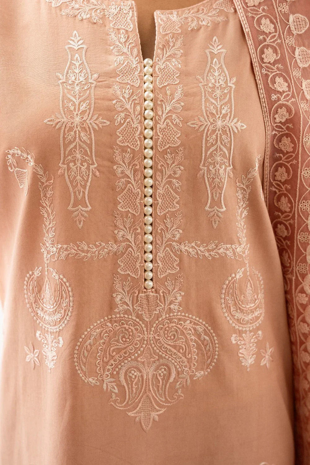 Maryum N Maria | Luxury Lawn 25 | AFRA - MS50114 - Aqsa Fabrics