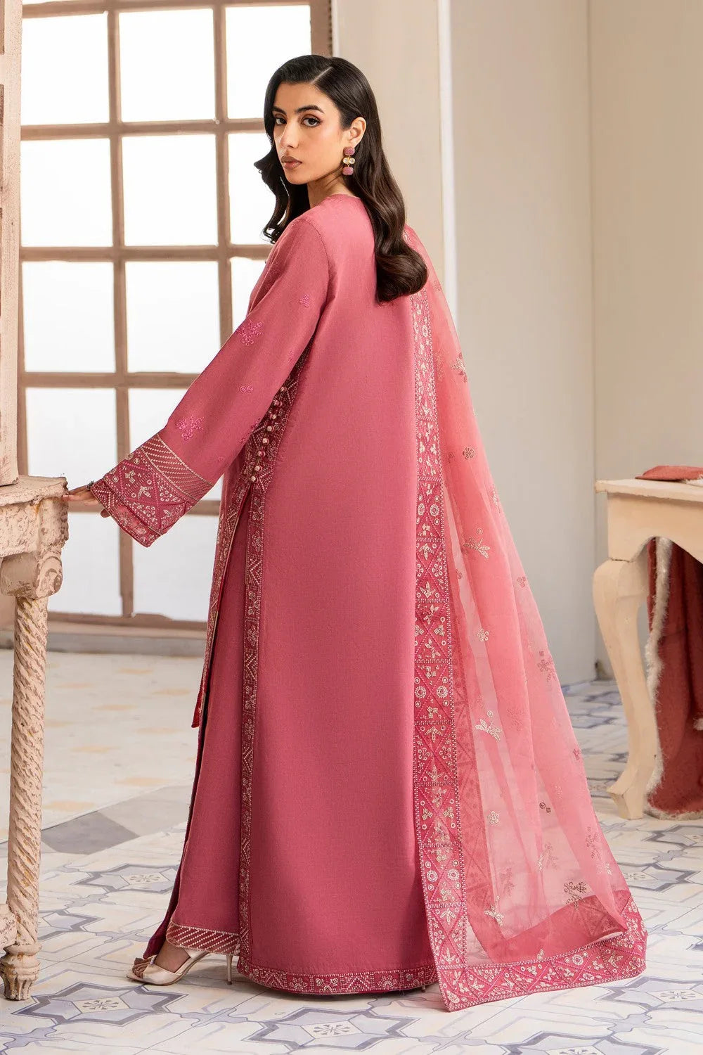 Maryum N Maria | Luxury Lawn 25 | ADRA - MS50118 - Aqsa Fabrics