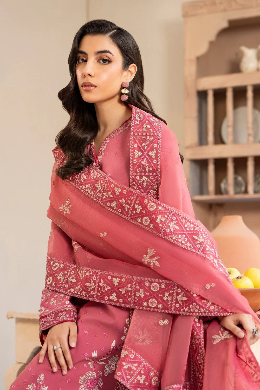 Maryum N Maria | Luxury Lawn 25 | ADRA - MS50118 - Aqsa Fabrics