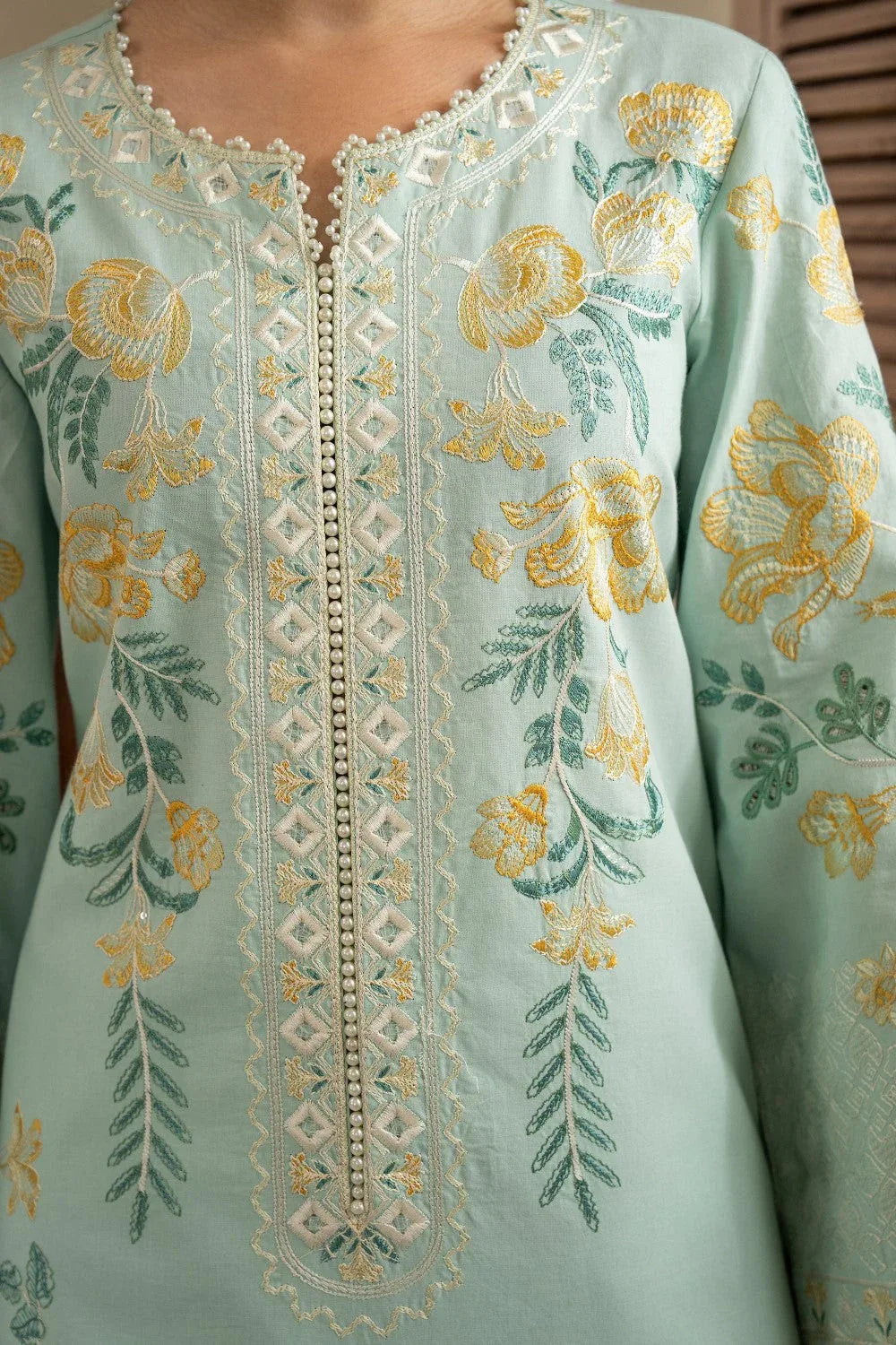 Maryum N Maria | Luxury Lawn 25 | ALAIA - MS50122 - Aqsa Fabrics