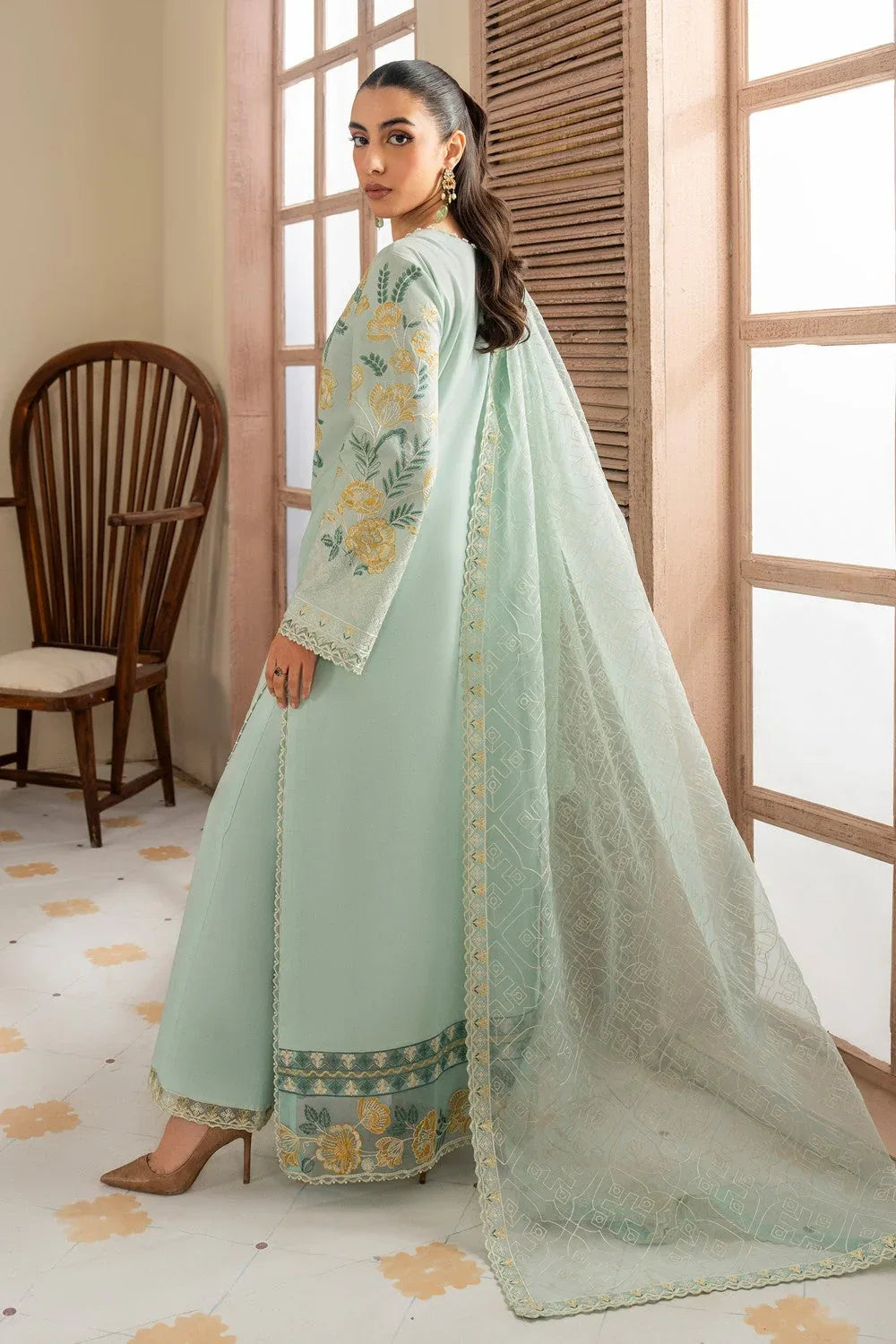 Maryum N Maria | Luxury Lawn 25 | ALAIA - MS50122 - Aqsa Fabrics