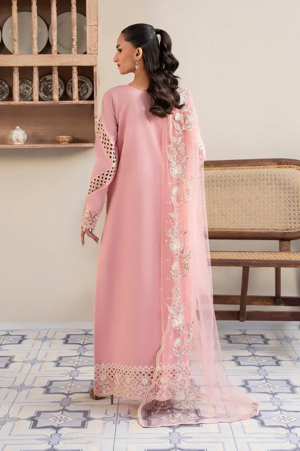 Maryum N Maria | Luxury Lawn 25 | AHLAM - MS50123 - Aqsa Fabrics
