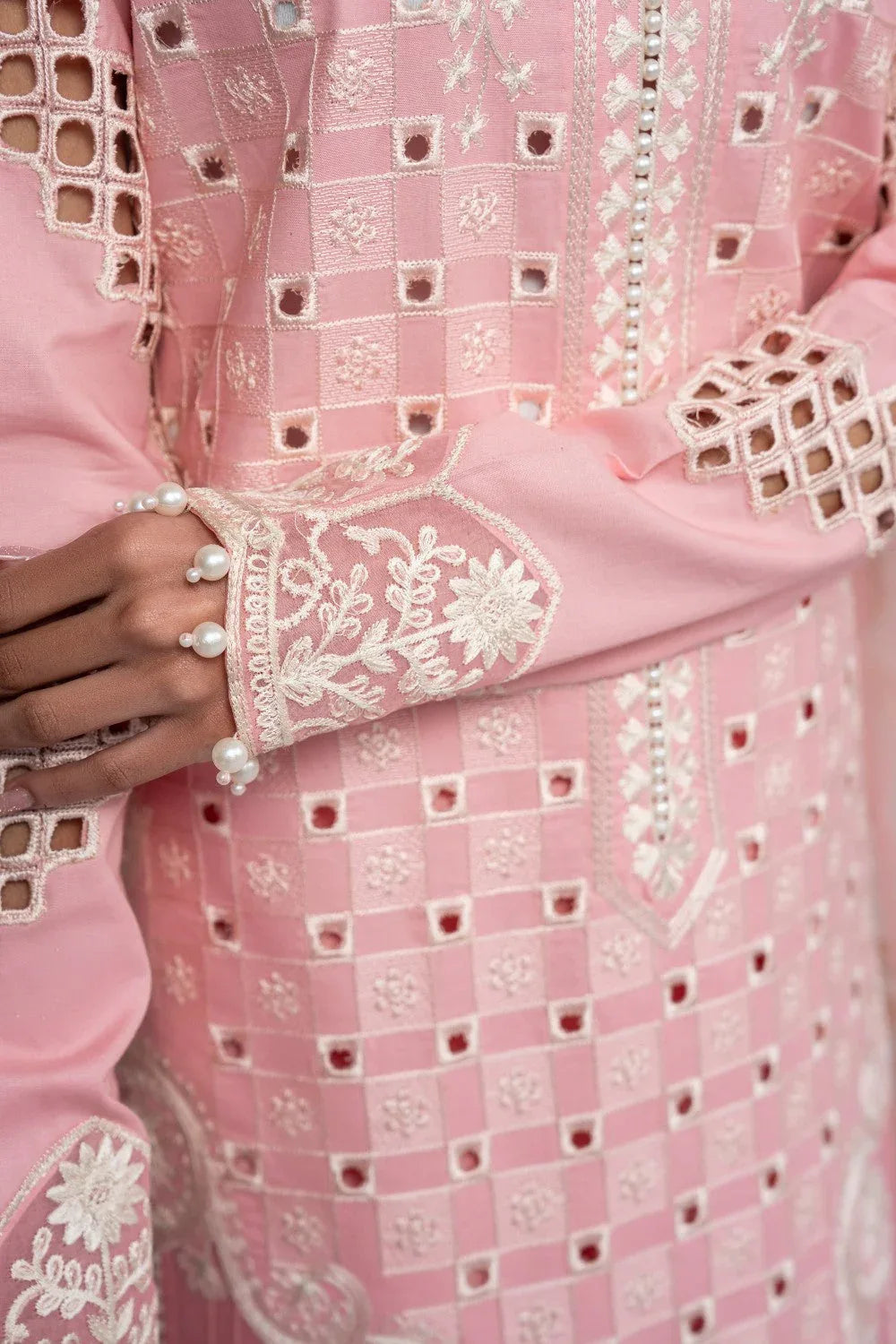 Maryum N Maria | Luxury Lawn 25 | AHLAM - MS50123 - Aqsa Fabrics