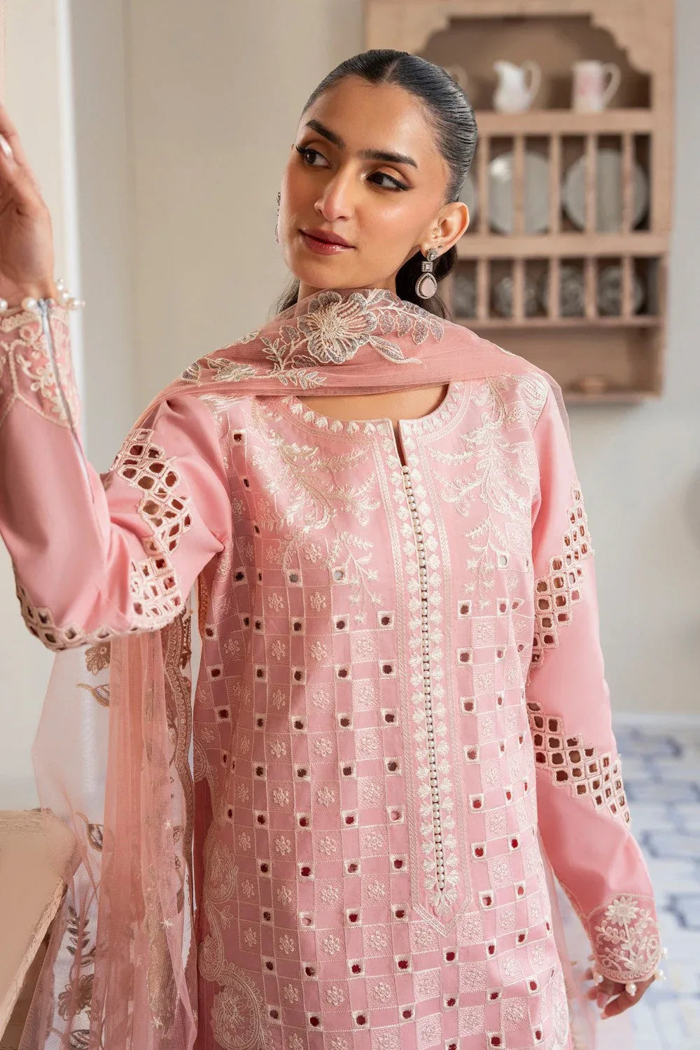 Maryum N Maria | Luxury Lawn 25 | AHLAM - MS50123 - Aqsa Fabrics