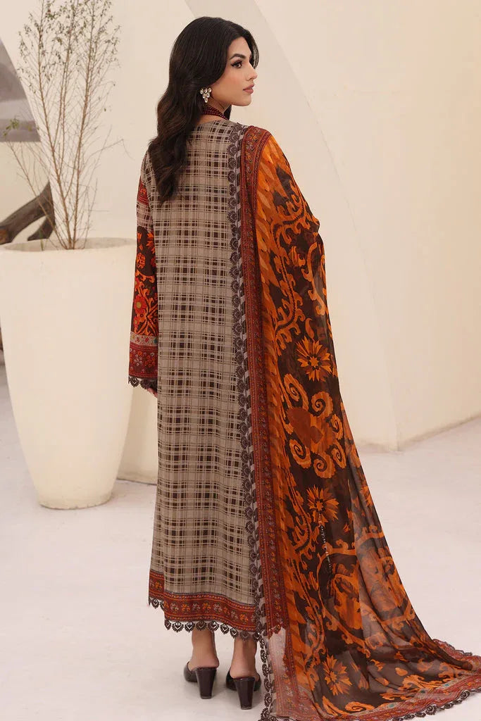 Charizma | Naranji Embroidered Lawn 24 | CN4-010 - Aqsa Fabrics