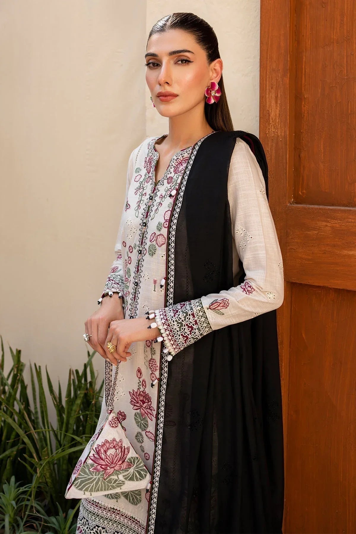Jazmin | Irish Lawn SS 24 | D8 - Aqsa Fabrics