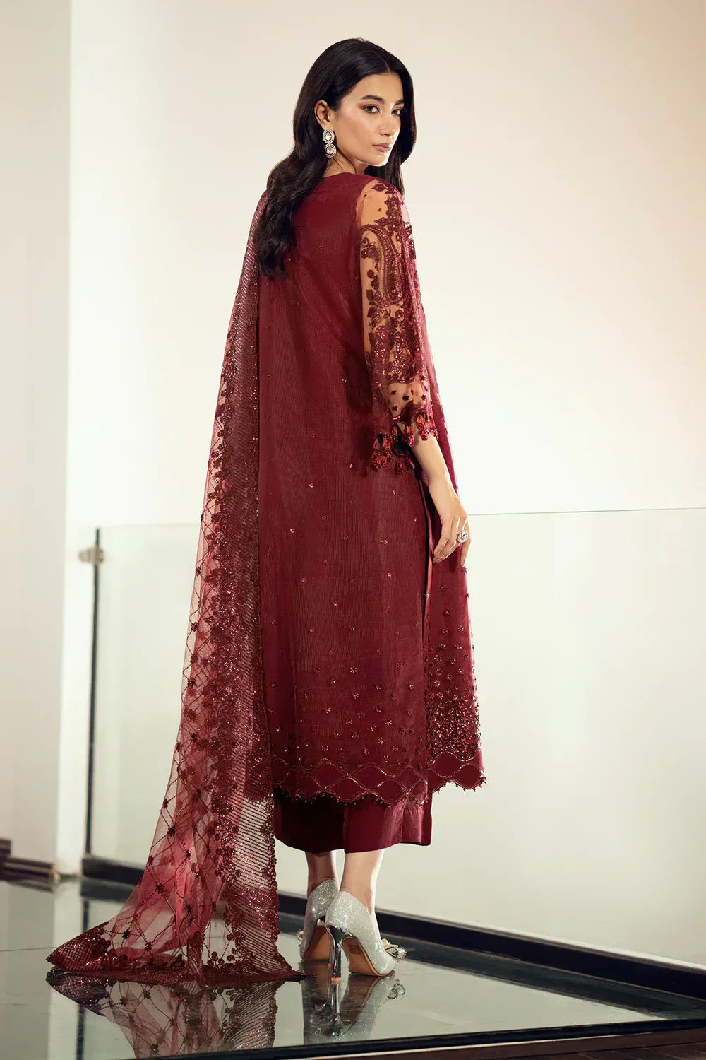 Baroque | Formals Collection | UF-507 - Aqsa Fabrics
