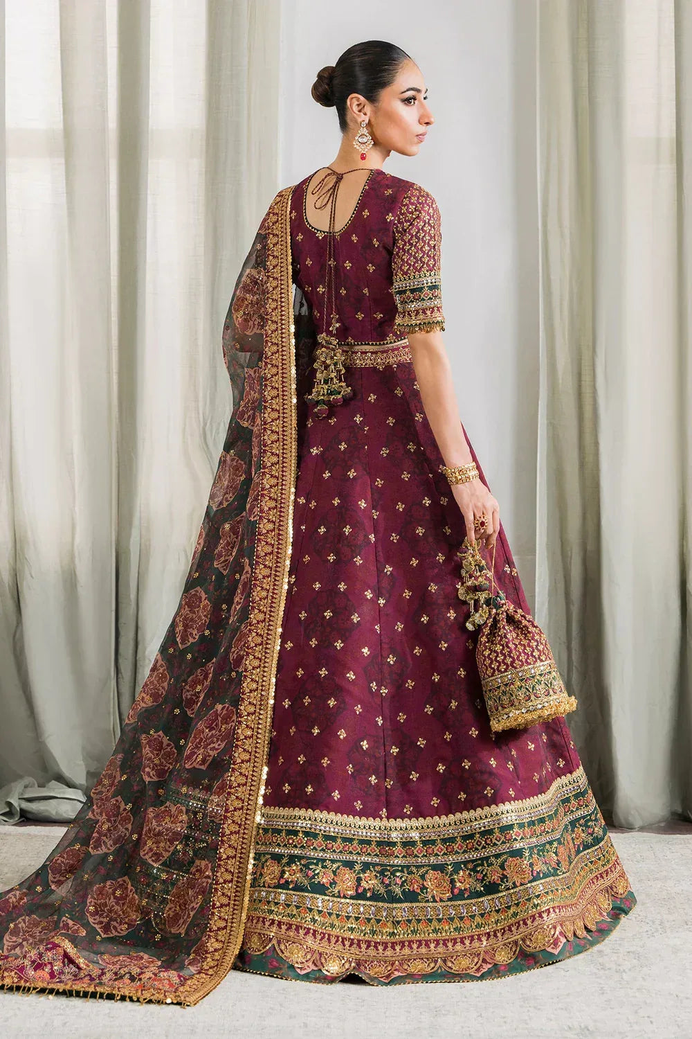 Baroque | Chantelle Embroidered Collection | CH12-03 - Aqsa Fabrics