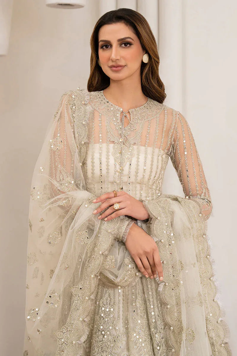 Jazmin | Formals Collection | NET UN-4016 - Aqsa Fabrics
