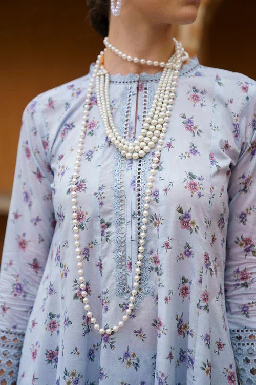 Baroque | Luxury Pret 24 | LAWN UF-589 - Aqsa Fabrics