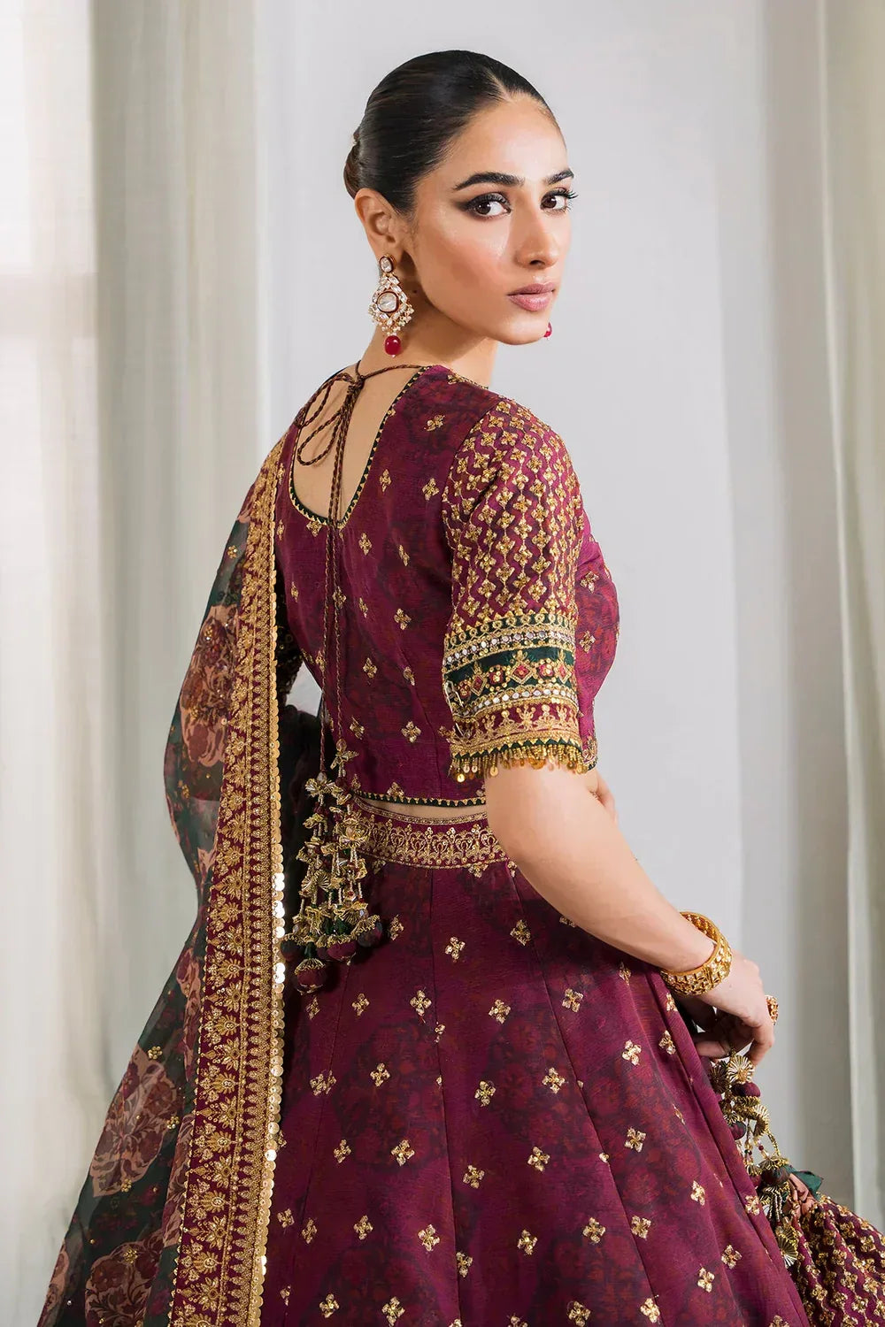 Baroque | Chantelle Embroidered Collection | CH12-03 - Aqsa Fabrics
