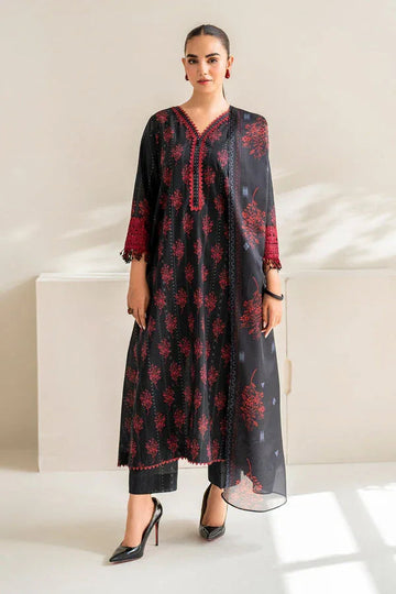 Baroque | Luxury Pret 24 | LAWN UF-675 - Aqsa Fabrics