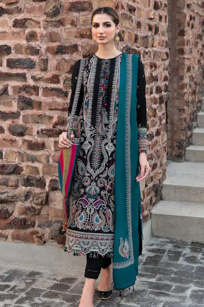Jazmin | Dastaan Luxury Winter 23 | D8 - Aqsa Fabrics