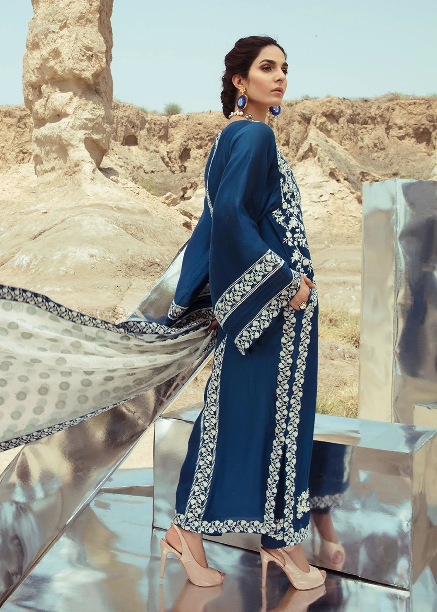 Saira Shakira | Luxury Pret | Prussia - Aqsa Fabrics