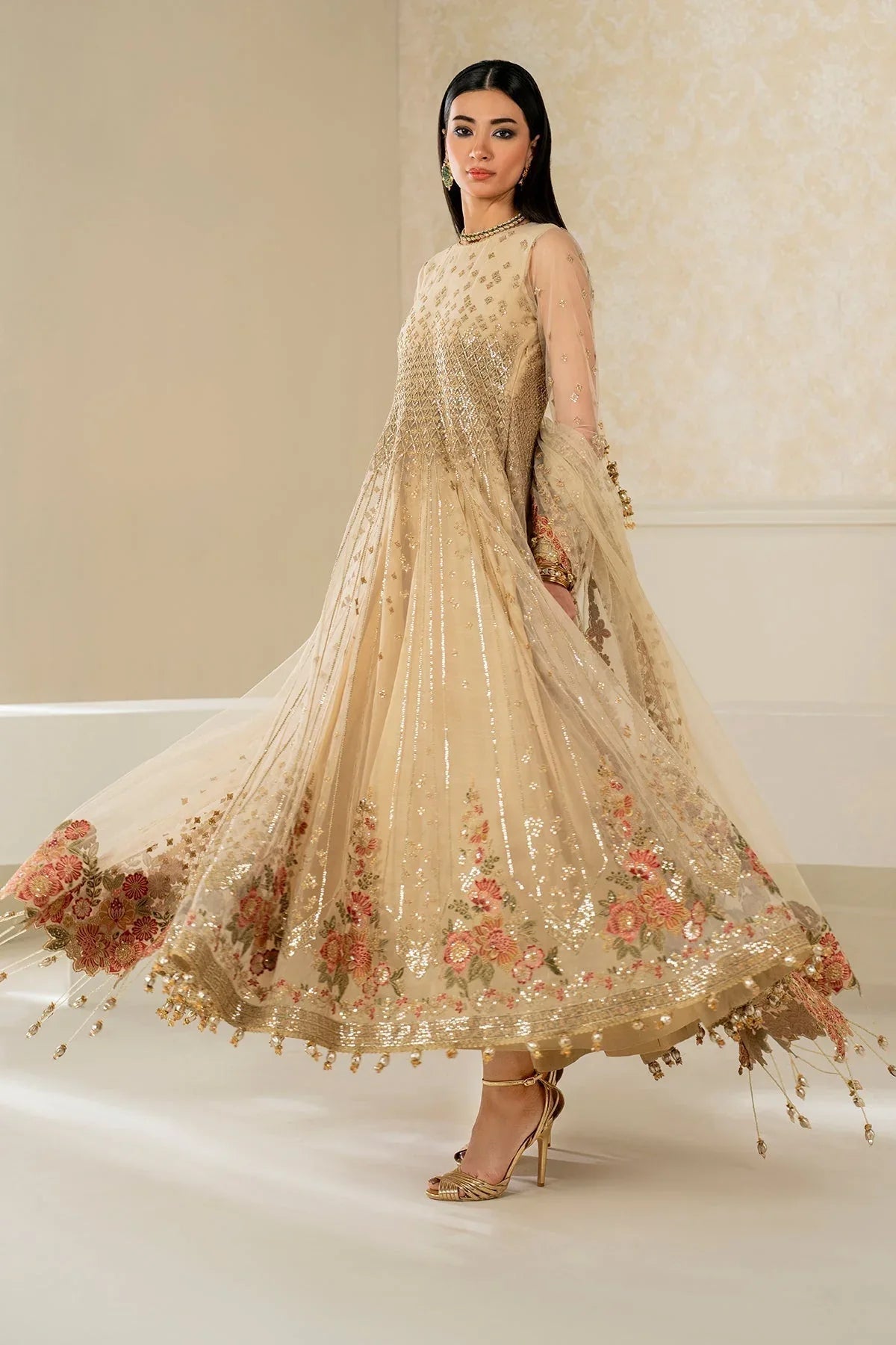 Baroque | Formal Collection | UF-4159 - Aqsa Fabrics