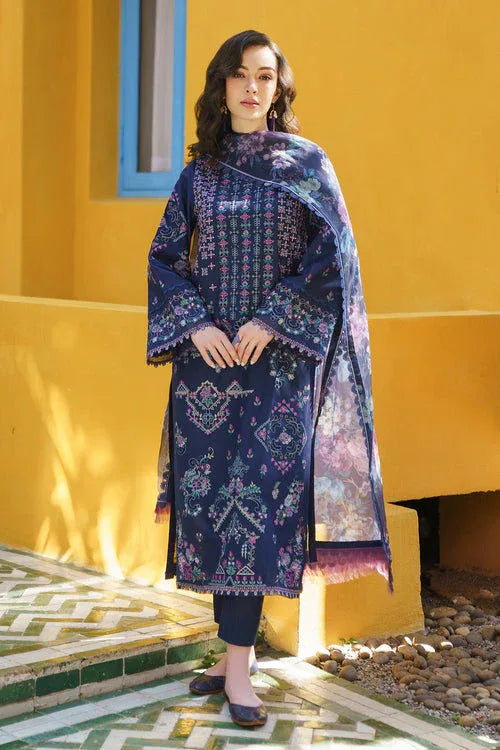 Baroque | Luxury Pret 24 | LAWN UF-570 - Aqsa Fabrics