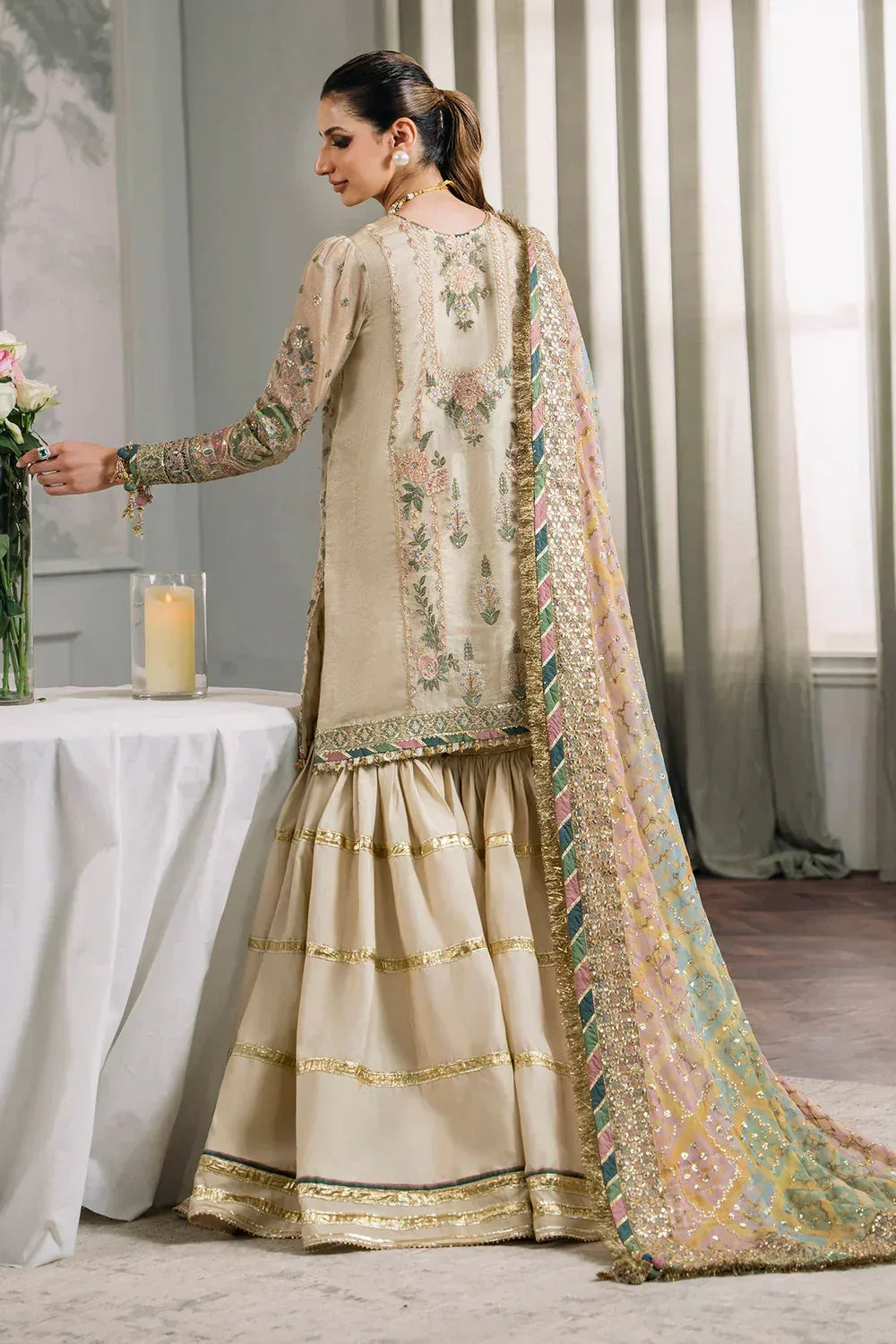 Baroque | Chantelle Embroidered Collection | CH12-04 - Aqsa Fabrics