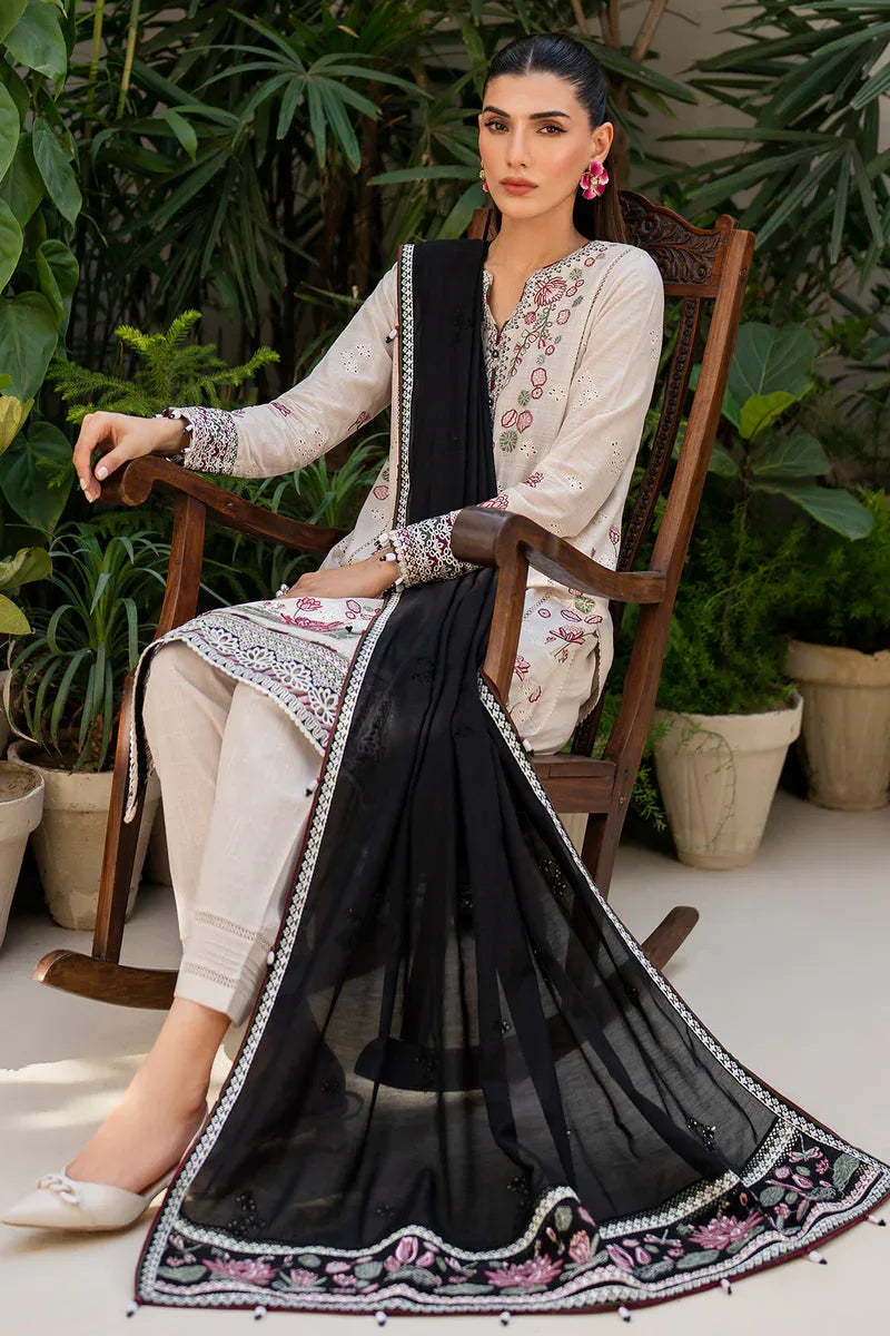 Jazmin | Summer Lawn 25 | IL-SS24-D8 - Aqsa Fabrics