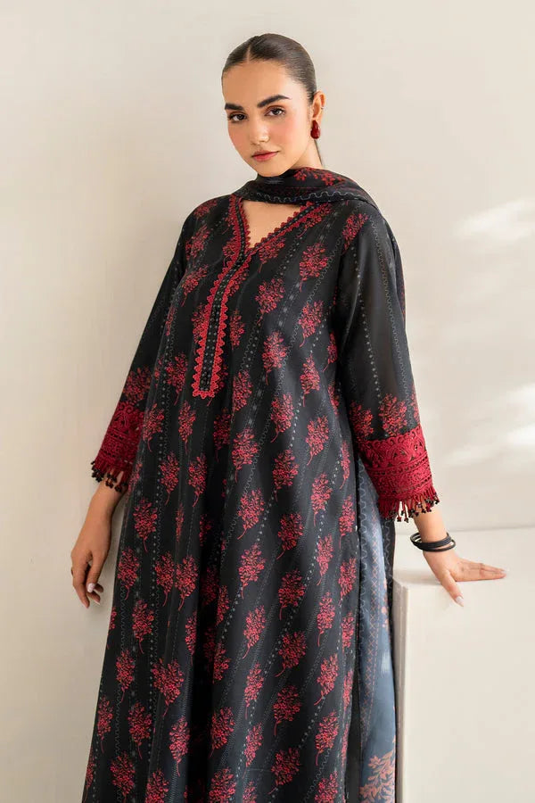 Baroque | Luxury Pret 24 | LAWN UF-675 - Aqsa Fabrics